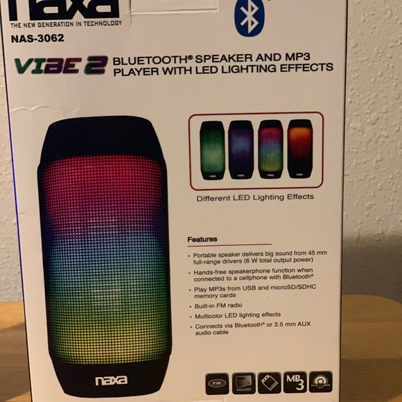 Bluetooth wireless speaker - Picture 2 of 2